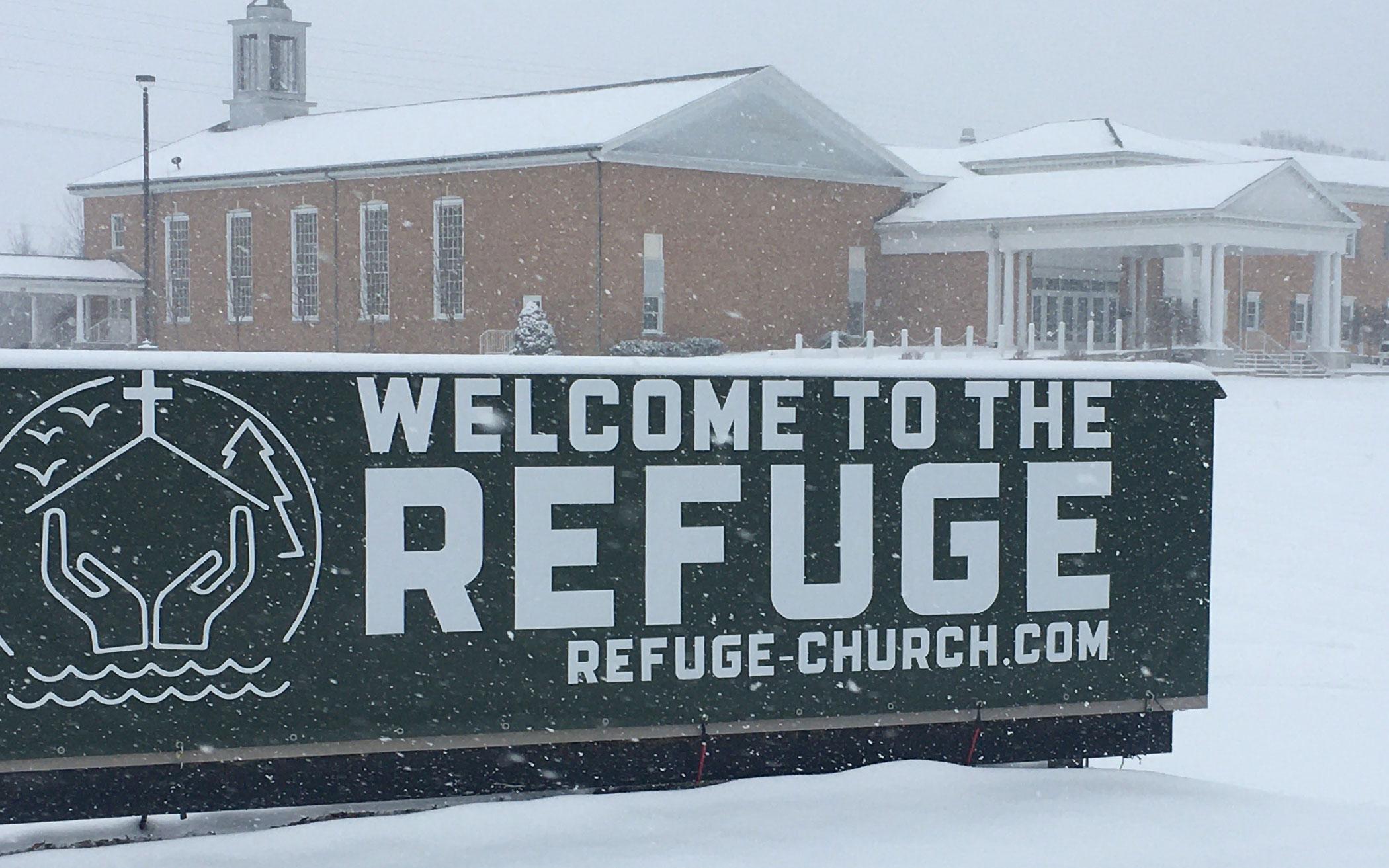 Now a small congregation with a big building, the remaining members of Trinity CRC have embraced their mission as The Refuge.