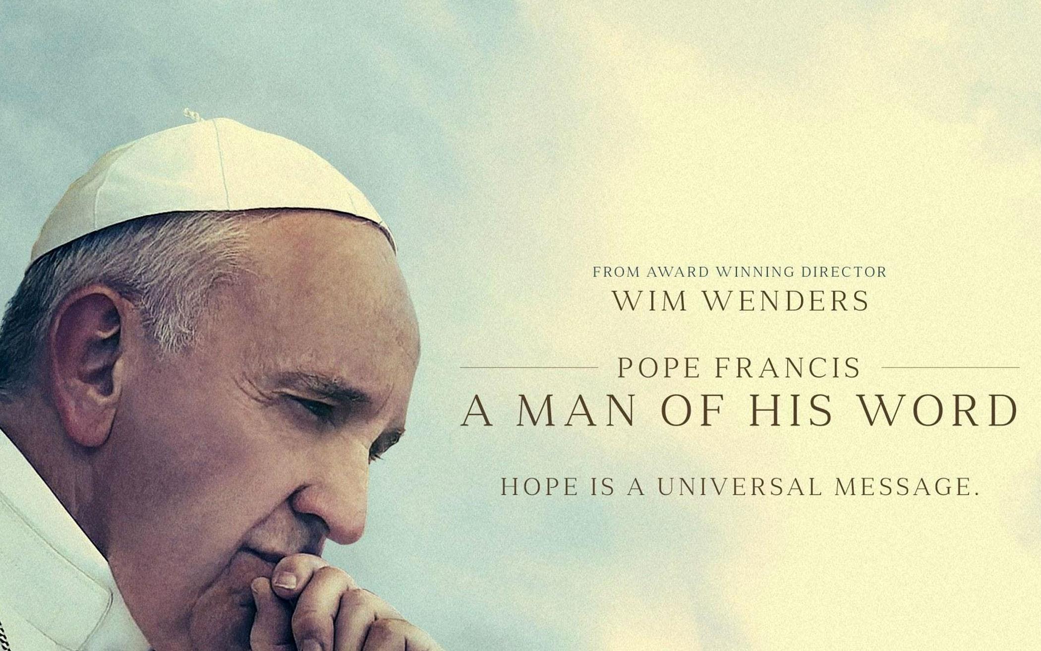 Pope francis a man 2025 of his word watch online