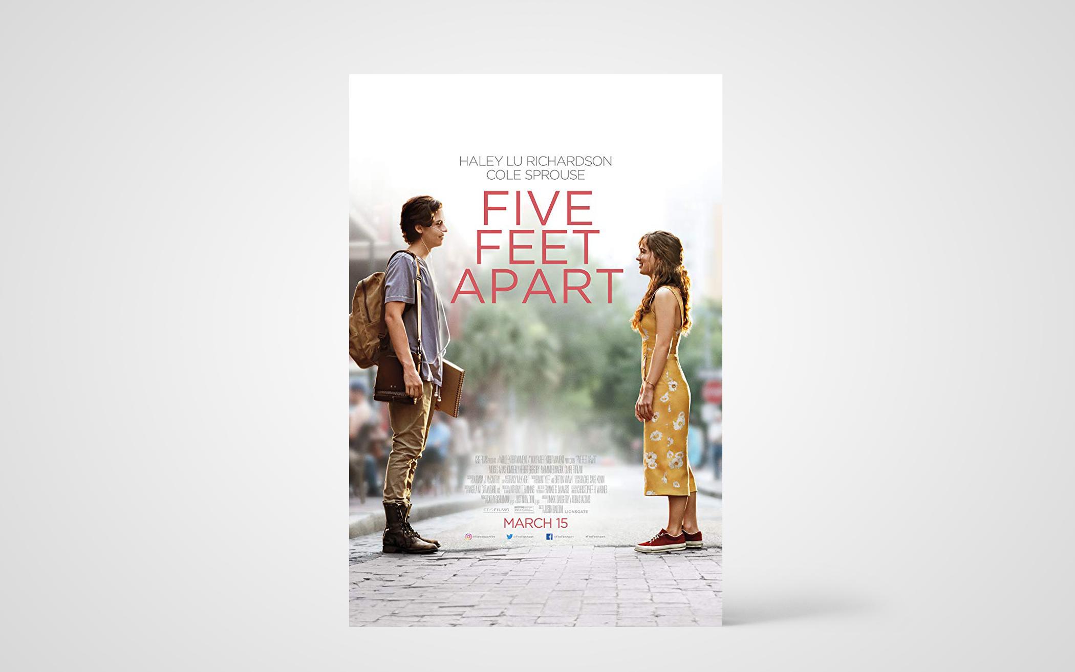 The Five Feet Apart Trailer Featuring Cole Sprouse and Haley Lu