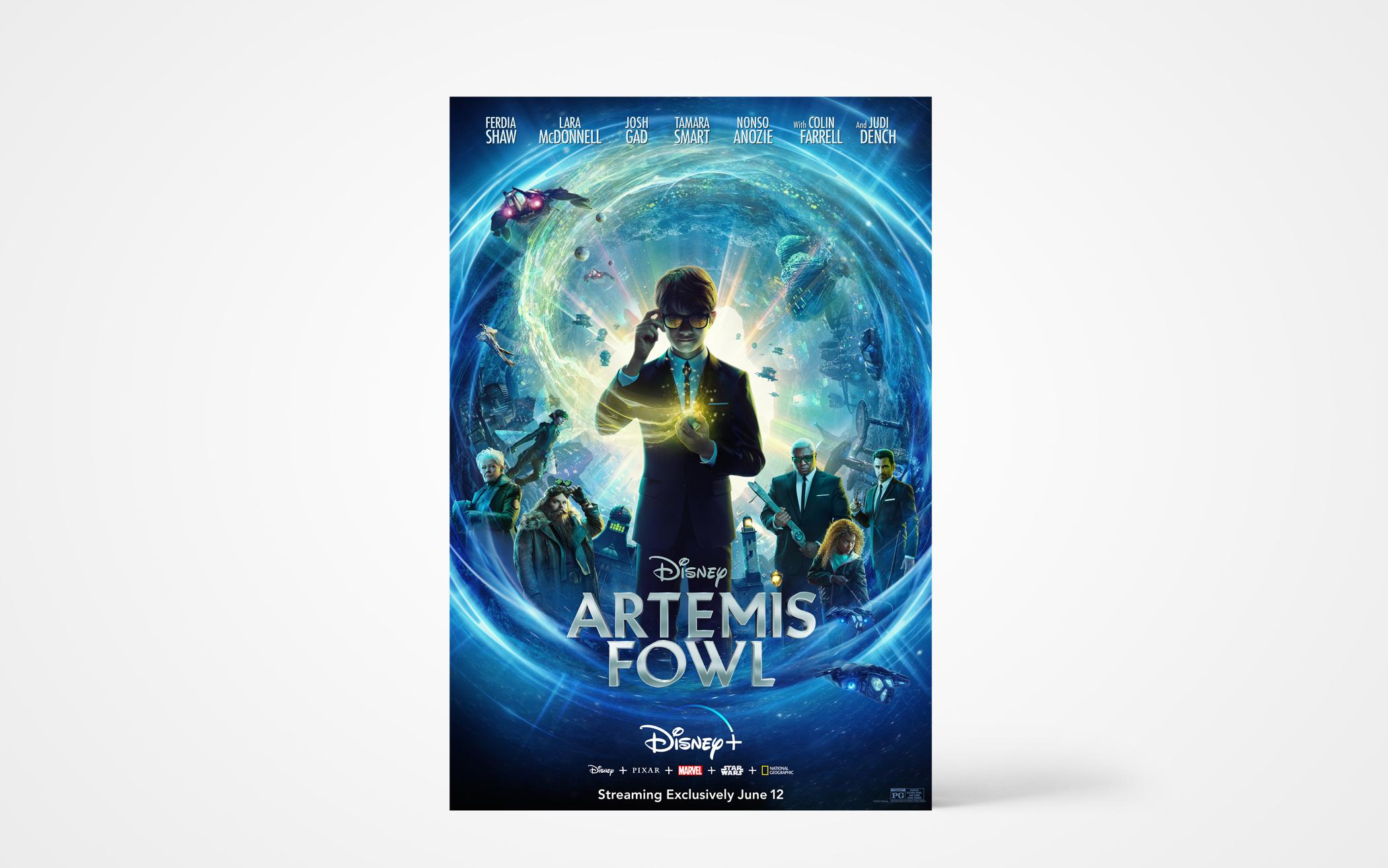 Now Streaming, Artemis Fowl, Disney+, The story comes to life. Artemis  Fowl is now streaming exclusively on Disney+., By Artemis Fowl